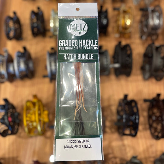 Metz Graded Hackle Hatch Bundle- Caddis