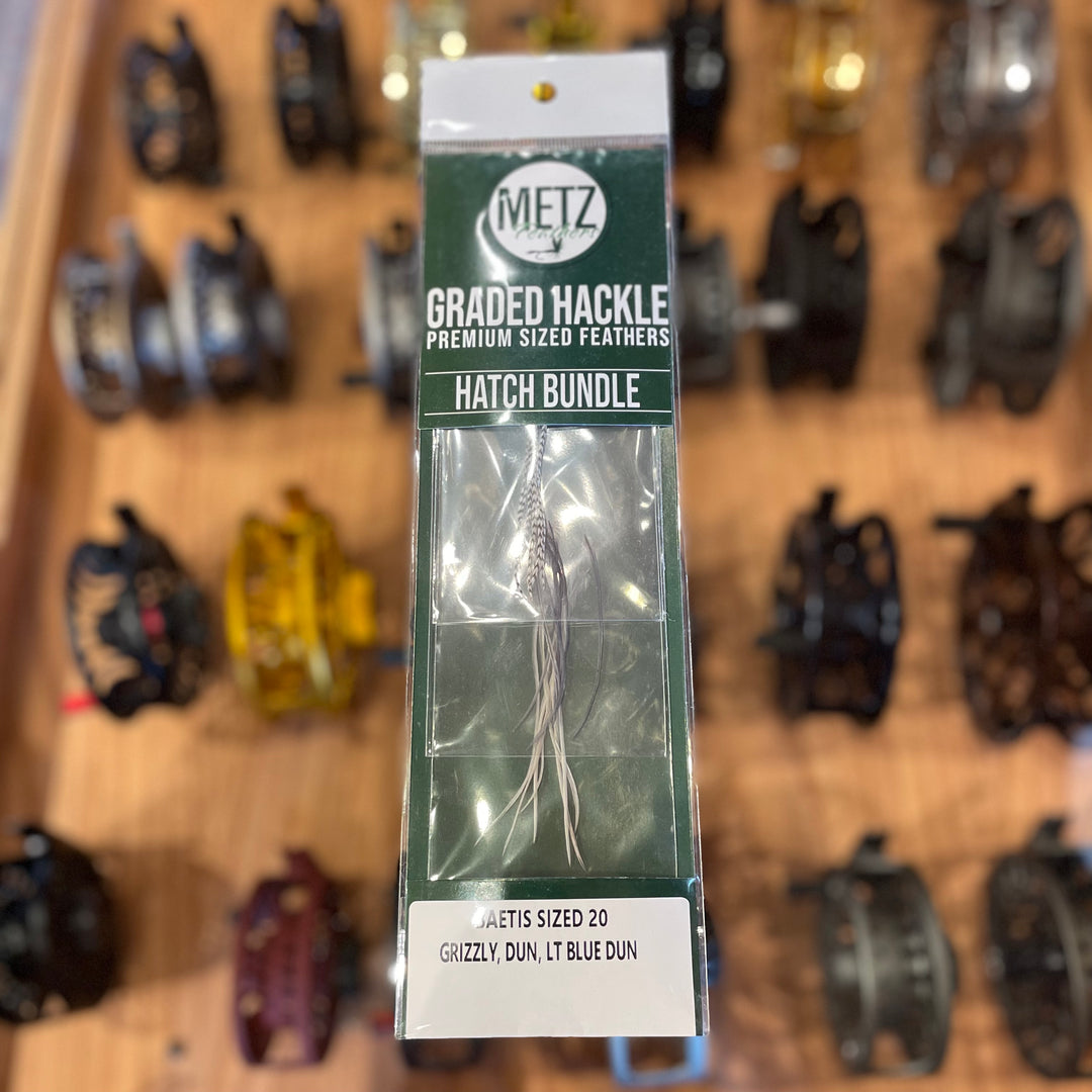 Metz Graded Hackle Hatch Bundle- Baetis