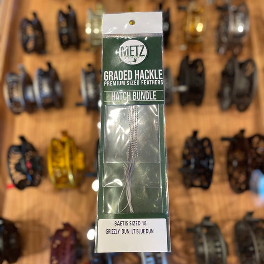 Metz Graded Hackle Hatch Bundle- Baetis