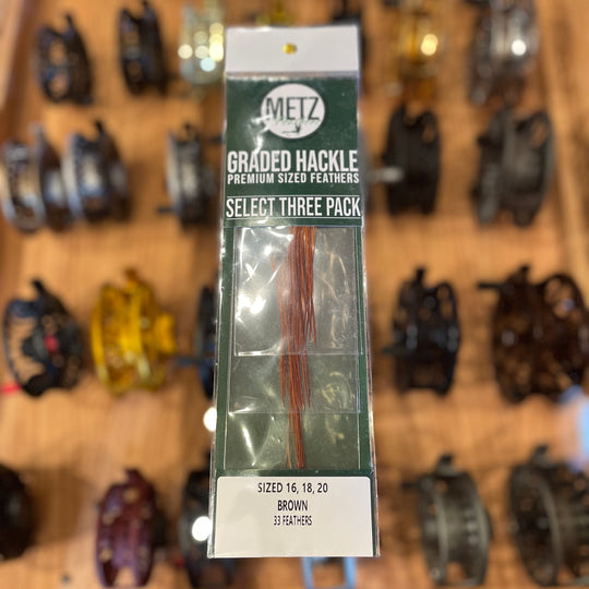 Metz Graded Hackle Select Three Pack