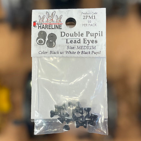 Double Pupil Lead Eyes - Medium