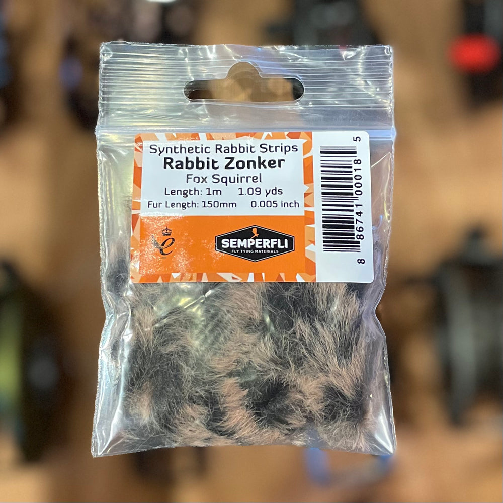 Semperfli Synthetic Rabbit Zonker Strips