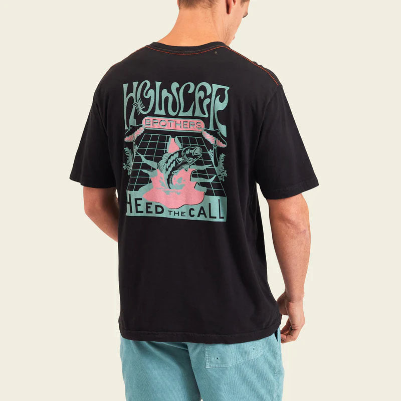 Howler Bros. Cotton Pocket T- Bass Breakthrough Black