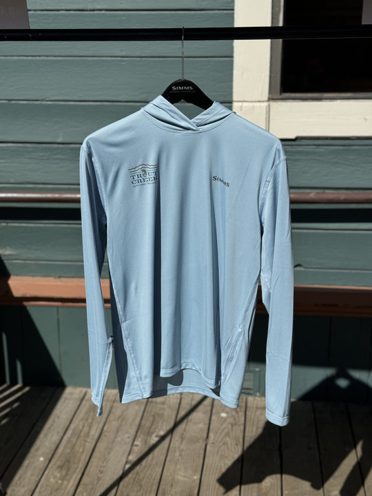 Simms CPB Tech Hoody W/ TCO Logo- Steel Blue