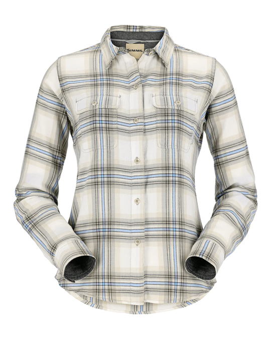 W's Santee Flannel Shirt- Soft Rose Camp Plad