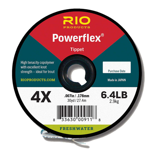 RIO Powerflex Tippet- 30yd