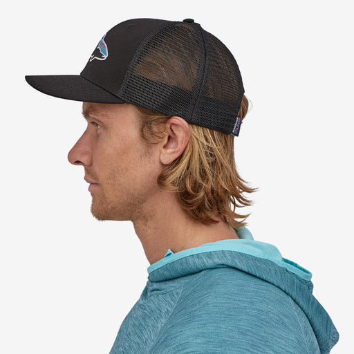 Patagonia Fitz Roy Trout Trucker Hat- Black