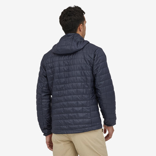 Patagonia Nano Puff Hoody W/ Fitz Roy Trout- Smolder Blue