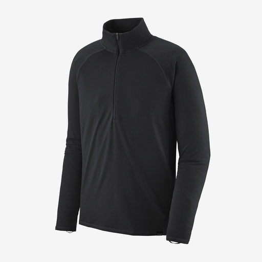 Patagonia Capilene Midweight Half Zip Neck- Black