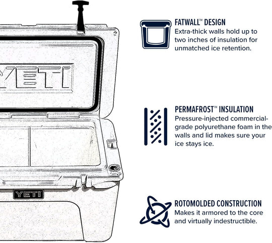 Yeti Tundra 105 Cooler- Desert Tan