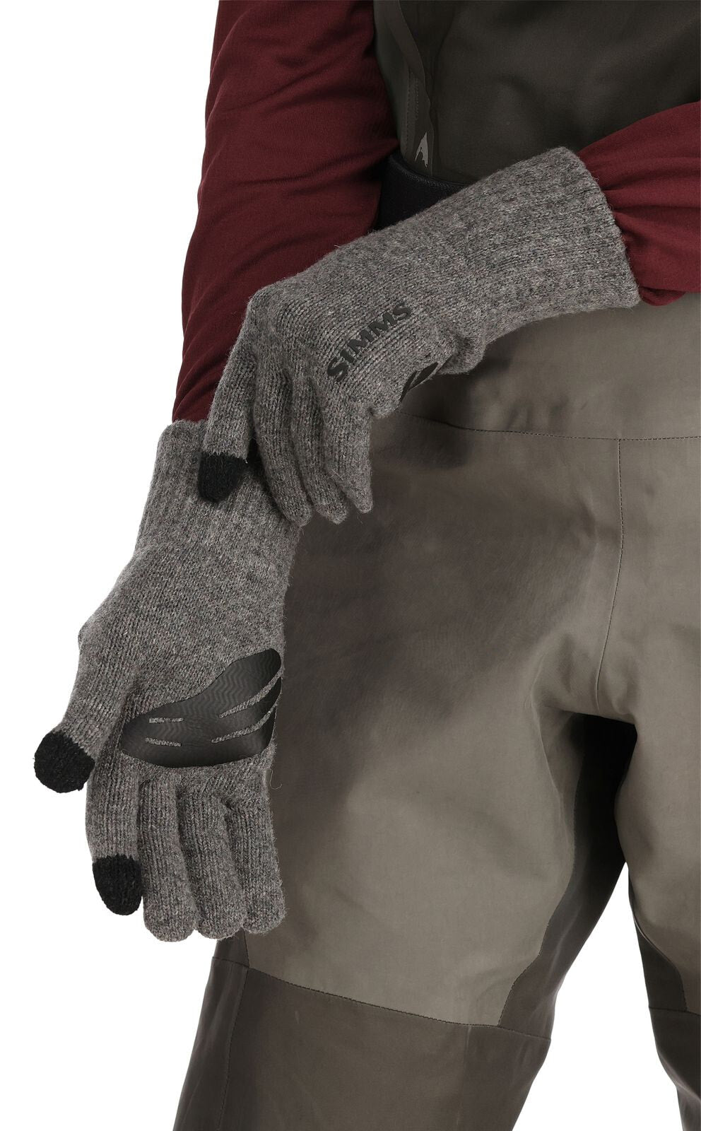 Simms Wool Full Finger Glove