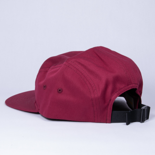 TCO Five Panel Hat- Berry