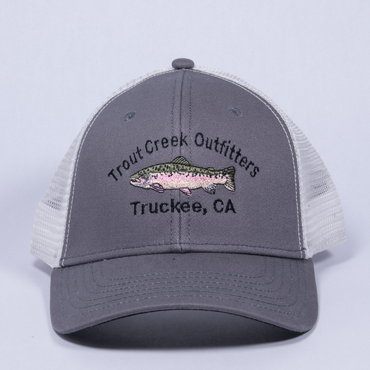 Orvis TCO Embroidered Structured Trucker- gray